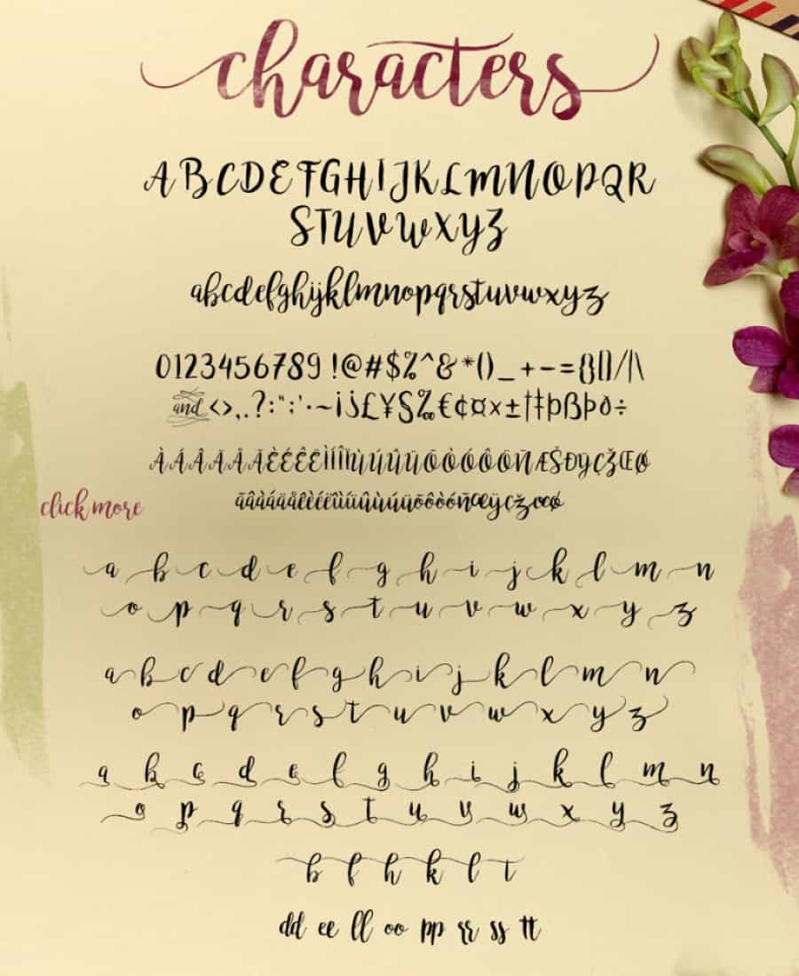 Bromello Script Font Image 1