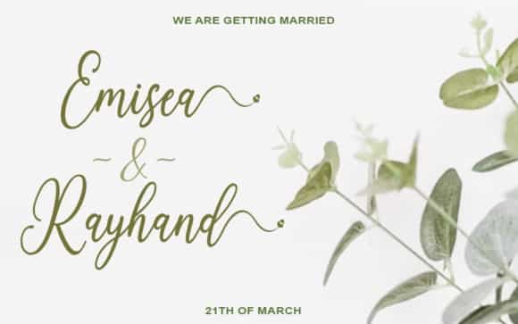 Royallisa Calligraphy Font Image 2