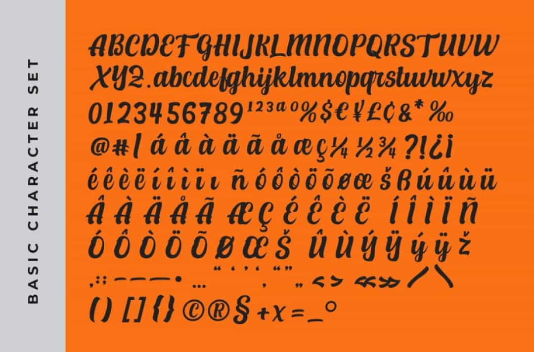 Alexandria Script Layered Font Image 3