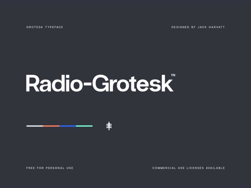 Radio Grotesk Font Family Image 1