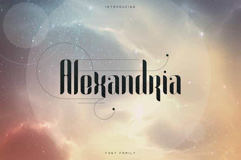 Alexandria Font Family Image 1
