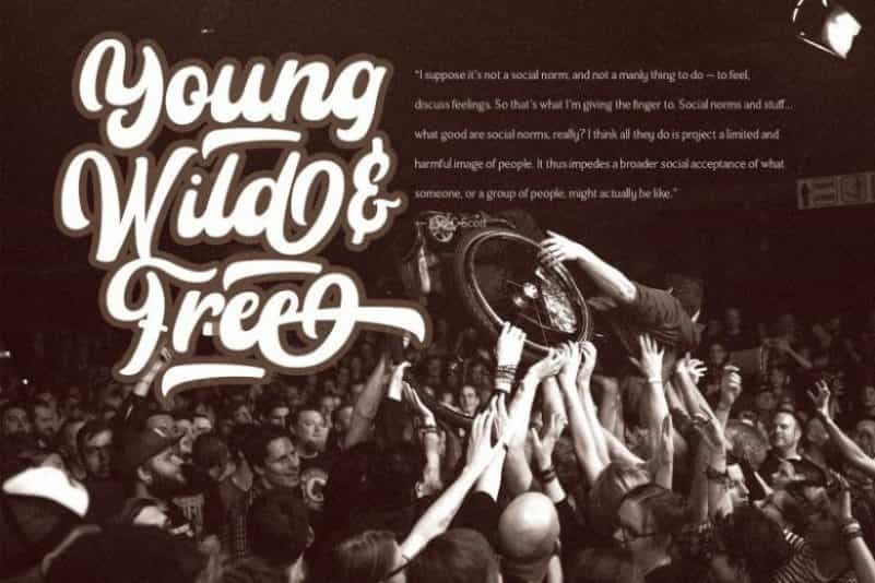 Rayhue Retro Bold Script Font Image 2