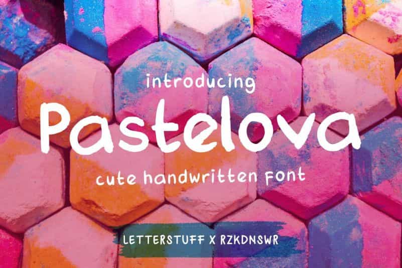 Pastelova Cute Font Image 1