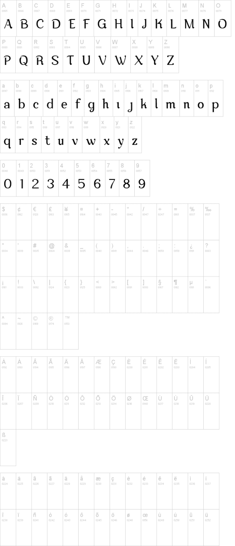 Nova Classic Font Image 2