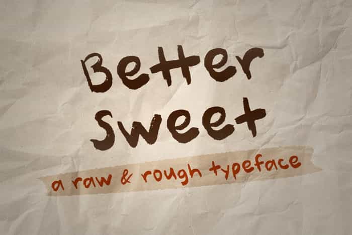 Better Sweet Script Font Image 1