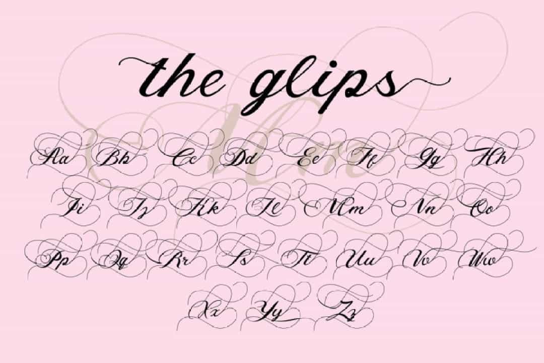 Callidar Calligraphy Font Image 2