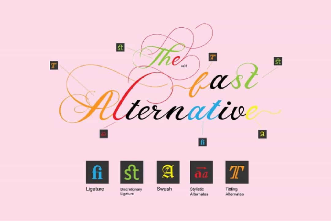 Callidar Calligraphy Font Image 3