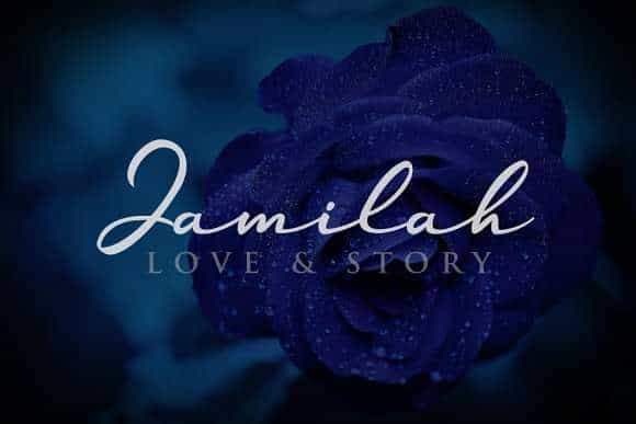 Jamilah Font Image 1