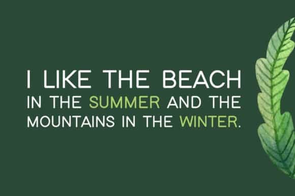 Winter Sans Serif Font Image 2