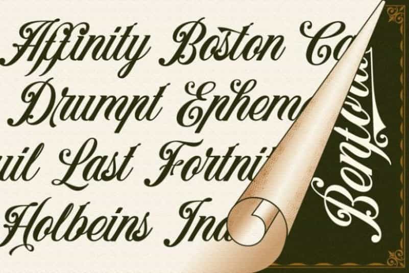Benford Vintage Font Image 3