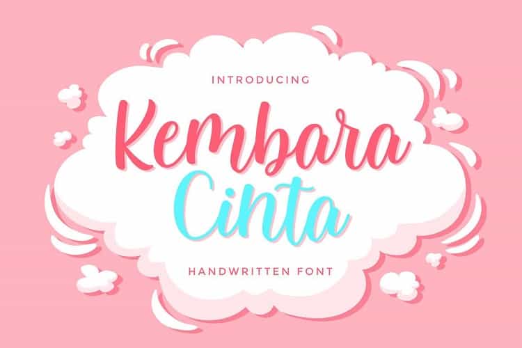 Kembara Cinta Script Font Image 1
