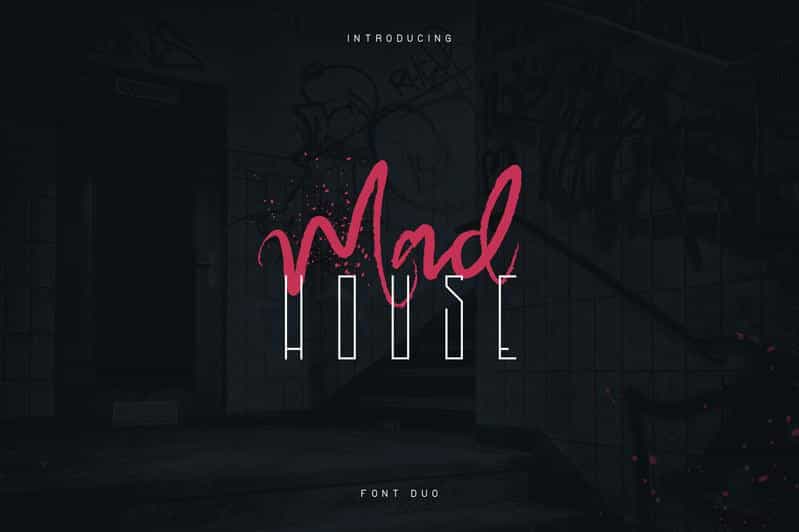 Madhouse Font Duo Image 1