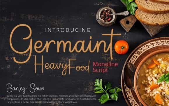 Germaint Script Font Image 1