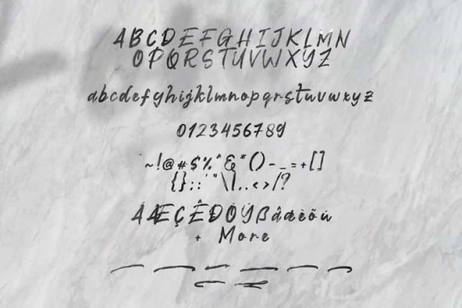 Fontix Brush Font Image 3
