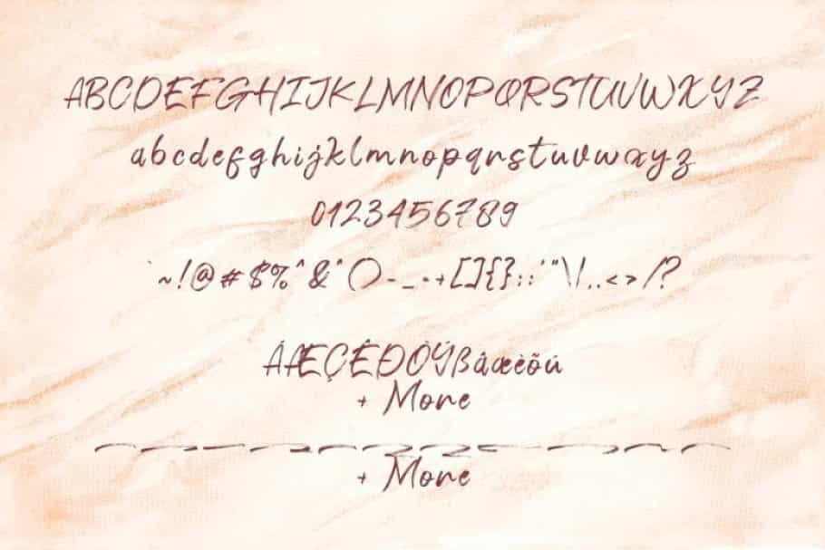 Salazur Brush Font Image 3