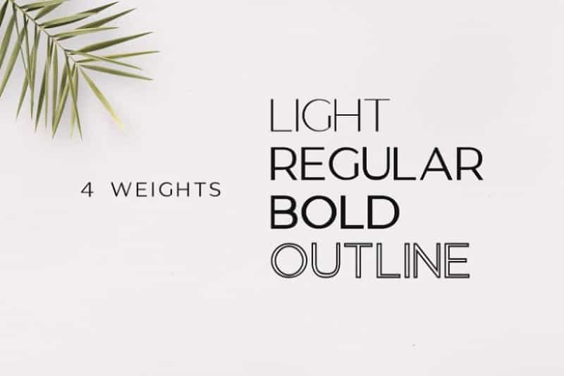 Gantic Sans Serif Font Family Image 2