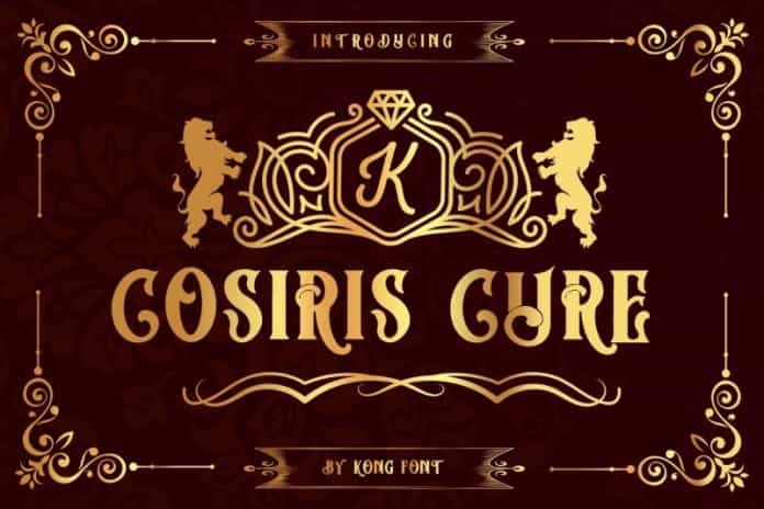 Cosiris Cure Display Font Image 1
