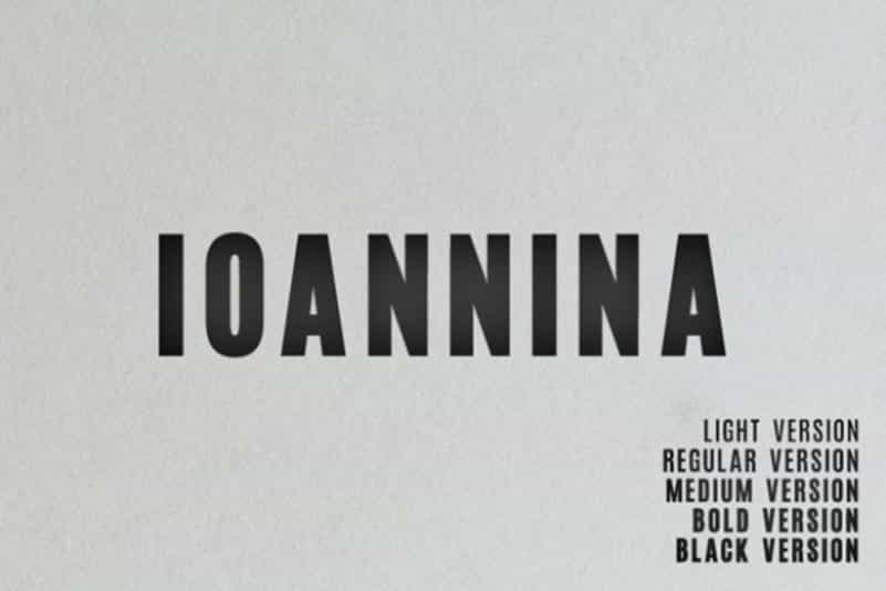 Ioannina Sans Font Family Image 1