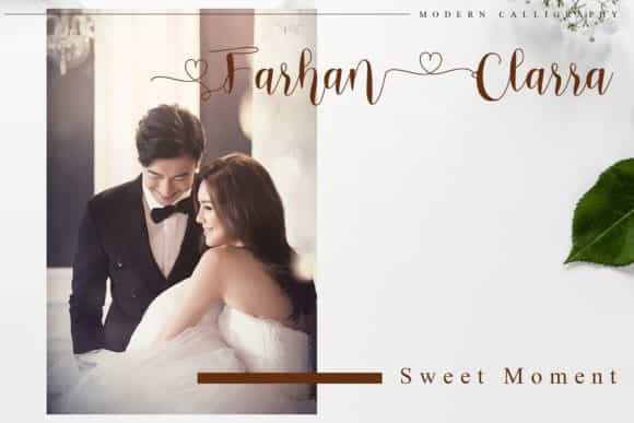 Romantica Modern Calligraphy Font Image 2