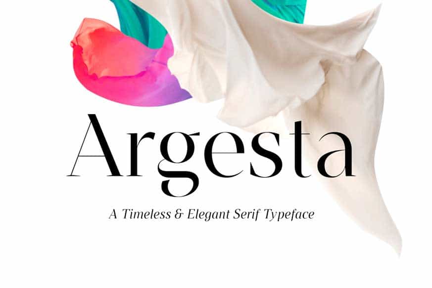 Argesta Sans Font Family Image 1