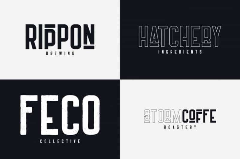 Harrison Retro Typeface Image 3