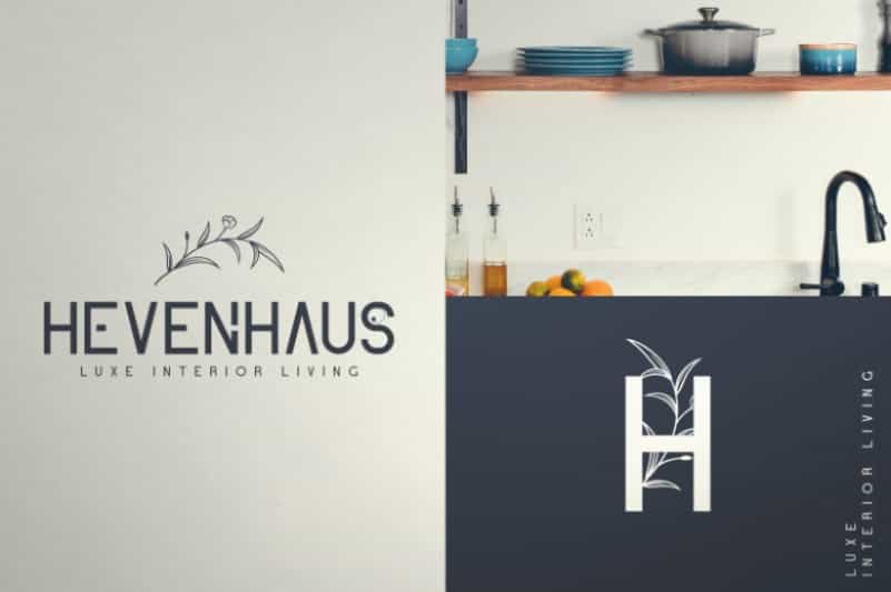 Blue Gold Sans Serif Font Image 2
