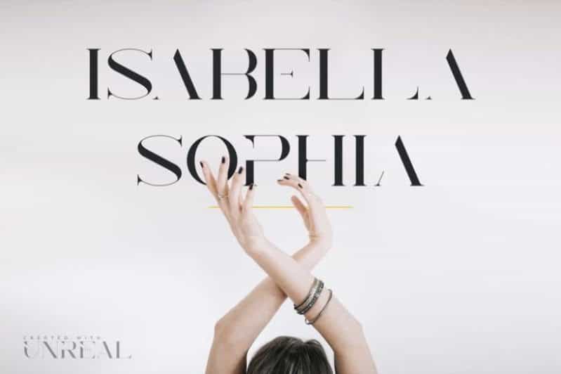 Unreal Serif Font Image 3
