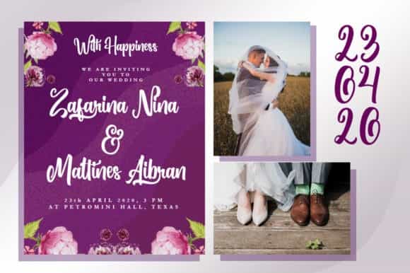 Antharis Calligraphy Font Image 2