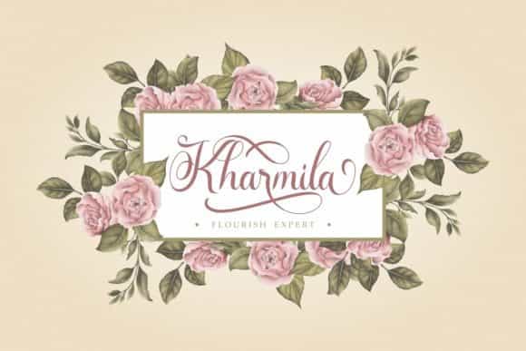 Rasputia Calligraphy Font Image 3