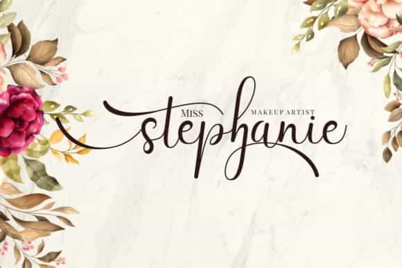 Latisha Calligraphy Font Image 2
