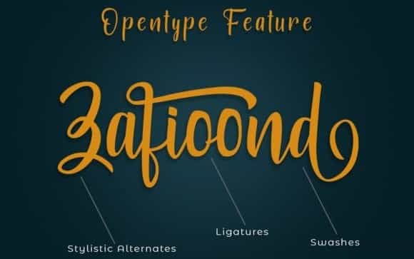 Losteria Script Font Image 3