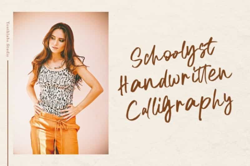 Schoolyst Handwritten Font Image 2