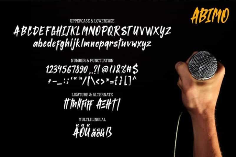 Abimo Display Font Image 4