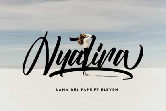 Kenshin Script Font Image 3