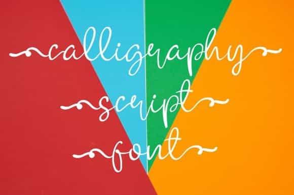 Gorila Woy Calligraphy Font Image 2