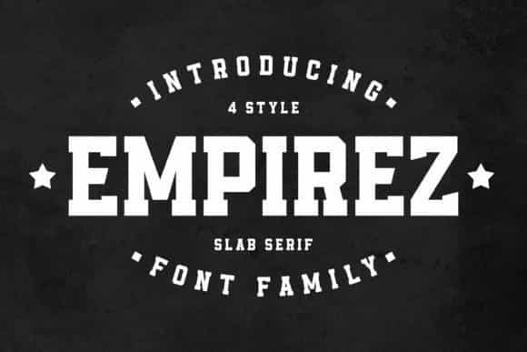 Empirez Slab Serif Font Family Image 1