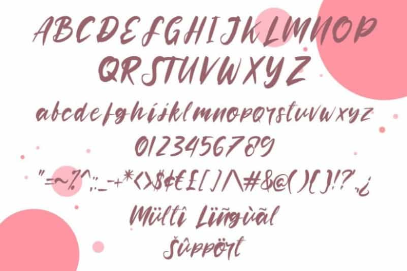 Rooselyn Script Font Image 3