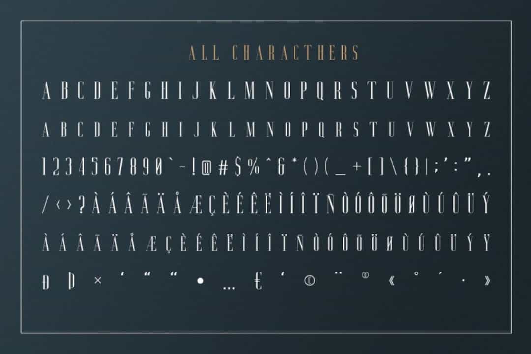Aguero Serif Font Image 3
