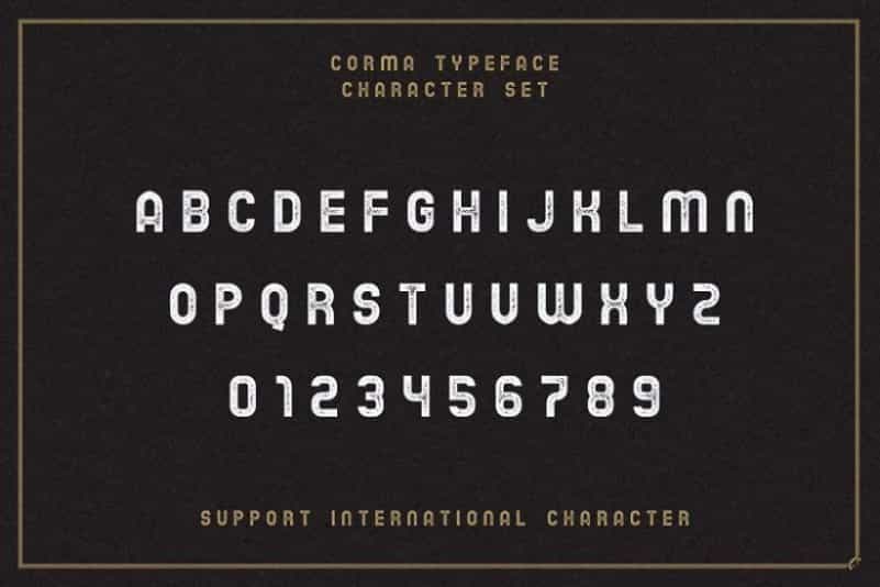 Corma Vintage Sans Font Image 3