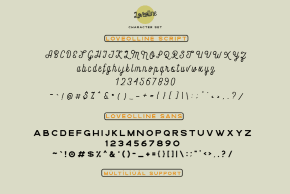 Loveolline Font Duo Image 3