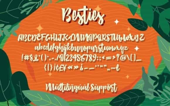 Besties Script Font Image 3