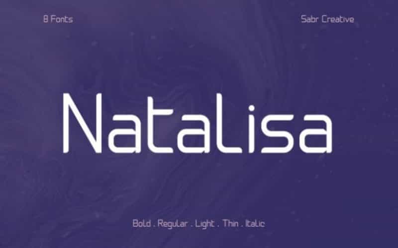 Natalisa Sans Serif Font Family Image 1