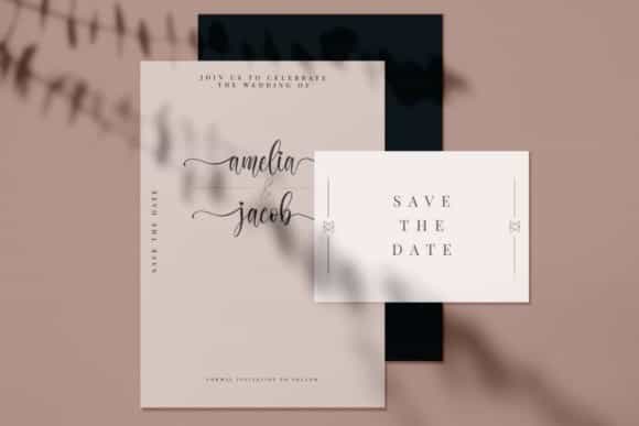 Clareta Modern Calligraphy Font Image 2