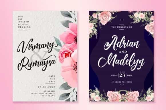 Adelyne Calligraphy Font Image 2