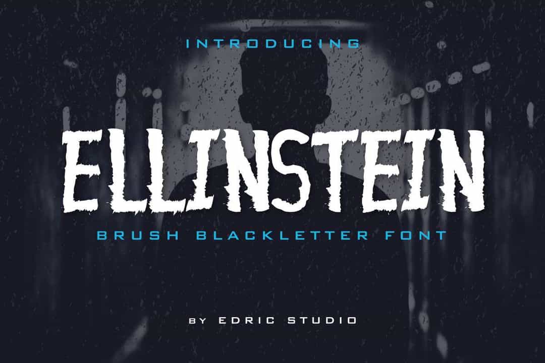 Ellinstein Brush Font Image 1