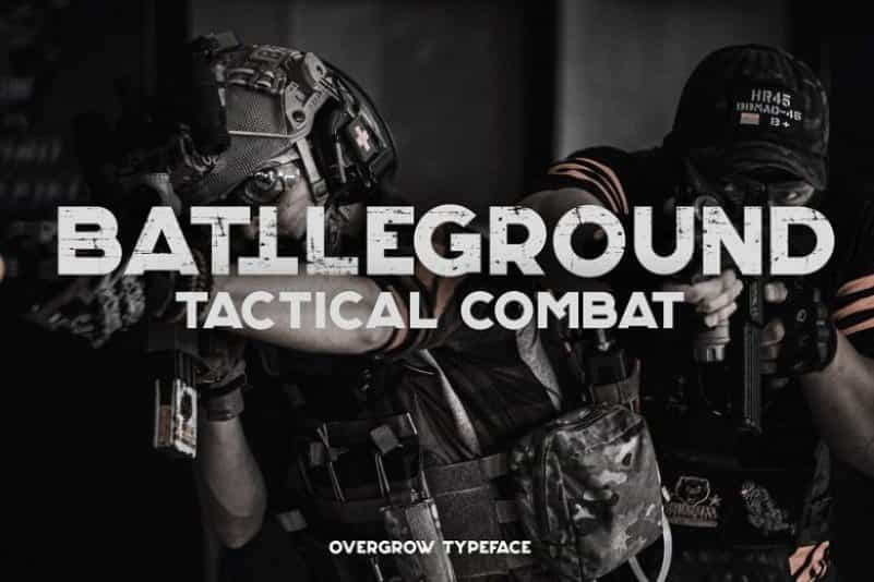 Overgrow Display Typeface Image 2
