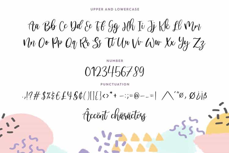 Nicholia Modern Calligraphy Font Image 3
