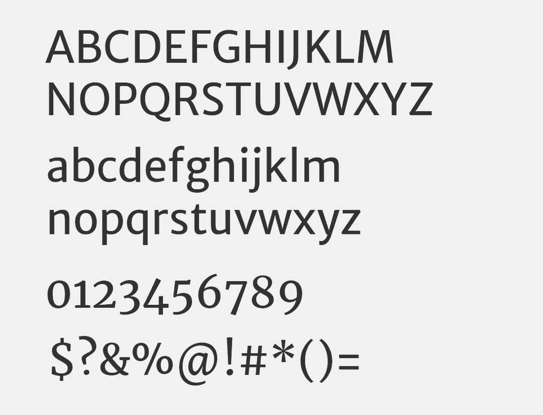 Merriweather Font Family Free Image 2