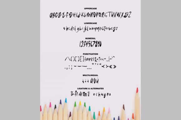 Mayasi Script Font Image 3