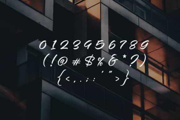 Masicha Hand Brush Script Font Image 4